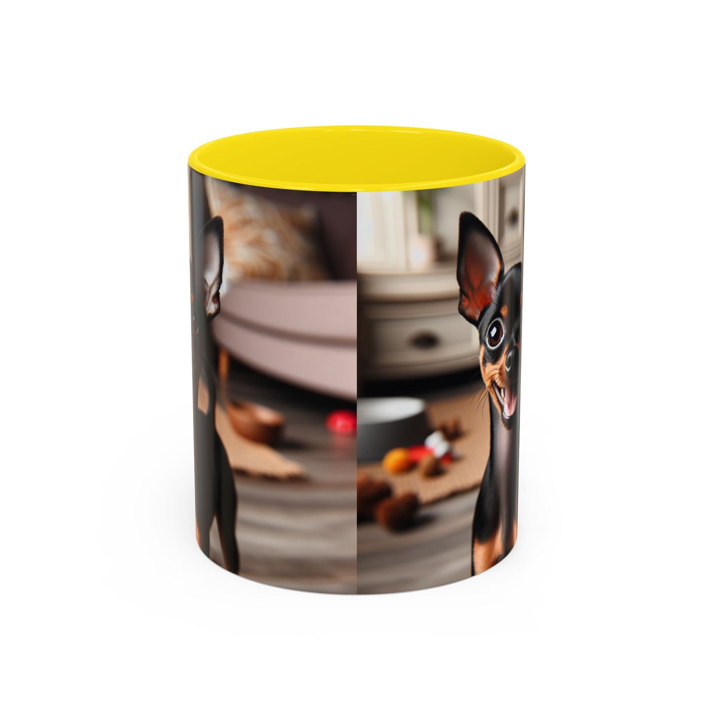 English Toy Terrier Accent Coffee Mug - Perfect Gift for Dog Lovers