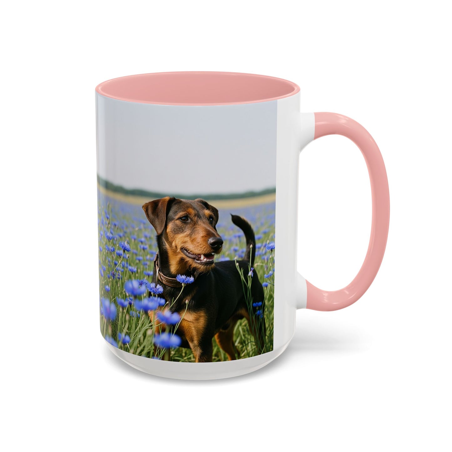 Deutscher Jagdterrier Accent Coffee Mug - Perfect Gift for Dog Lovers