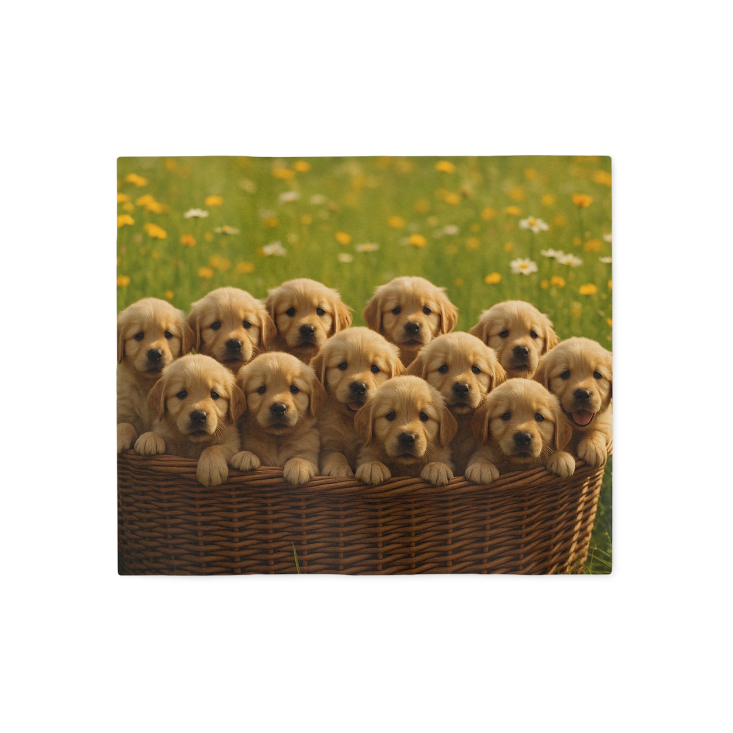 Golden Retriever puppies Sweatshirt Blanket