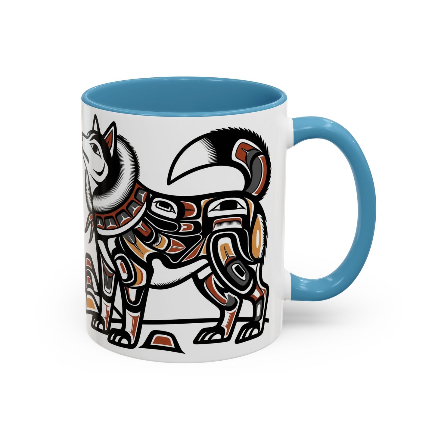 Siberian Husky Accent Coffee Mug - Perfect Gift for Dog Lovers