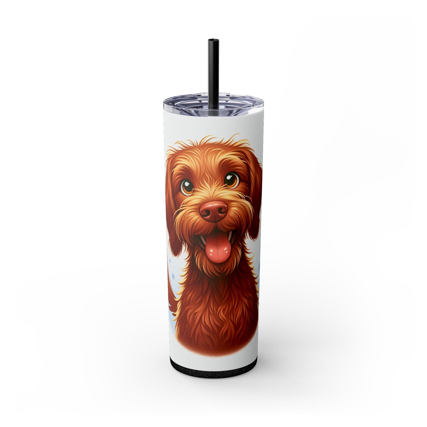 Hungarian Wirehaired Vizsla Tumbler with Straw, 20oz