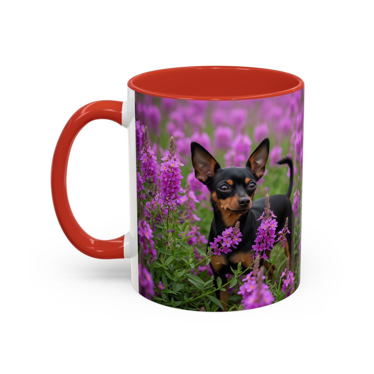 English Toy Terrier Accent Coffee Mug - Perfect Gift for Dog Lovers