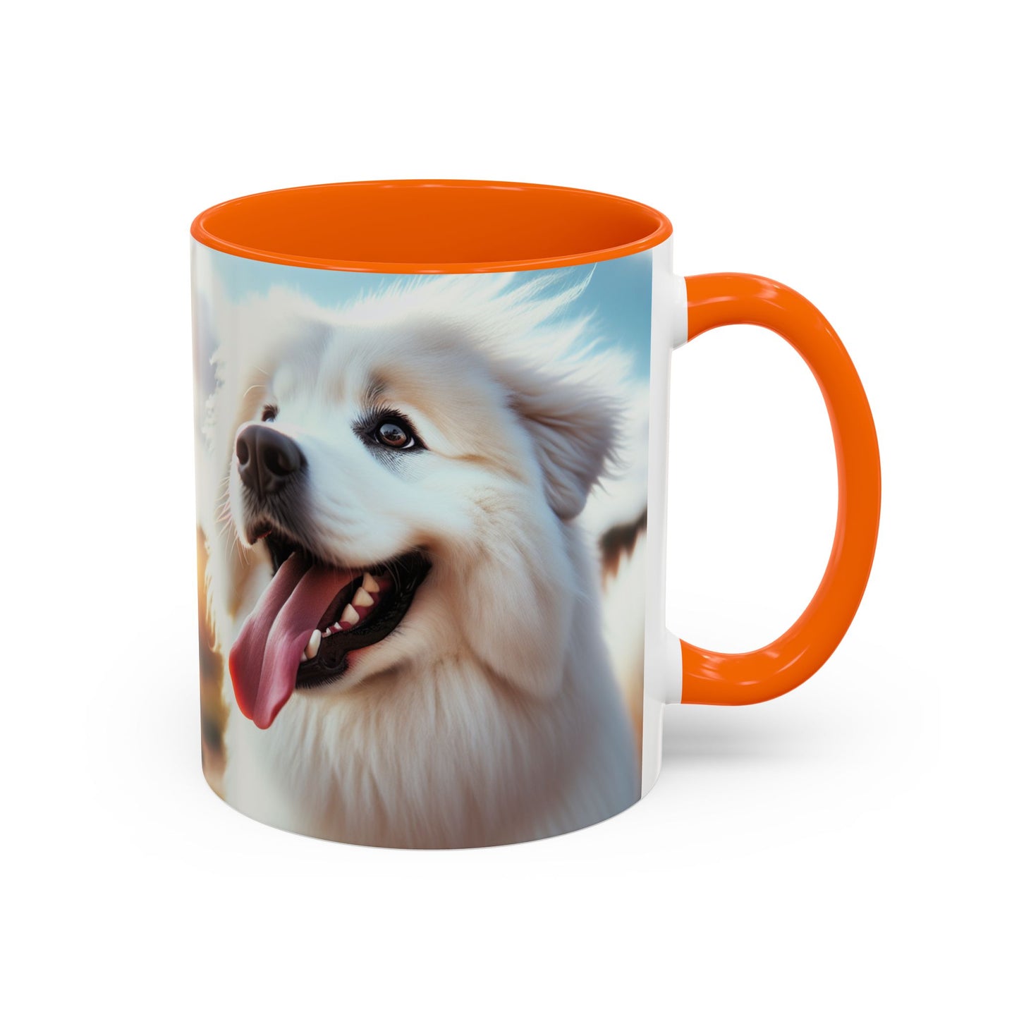 Pyrenean Mountain Dog Accent Coffee Mug - Perfect Gift for Dog Lovers