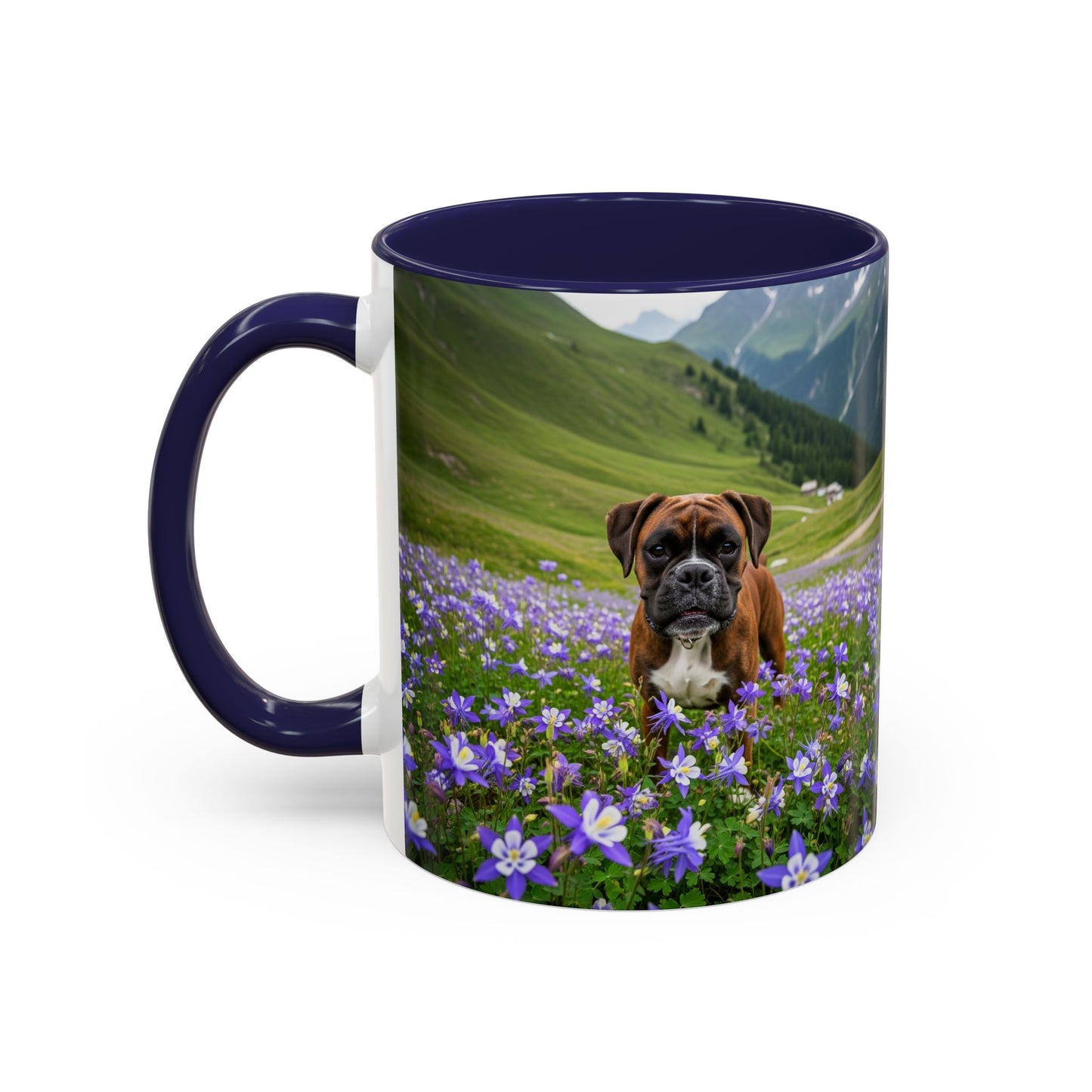 Boxer Accent Coffee Mug - Perfect Gift for Dog Lovers