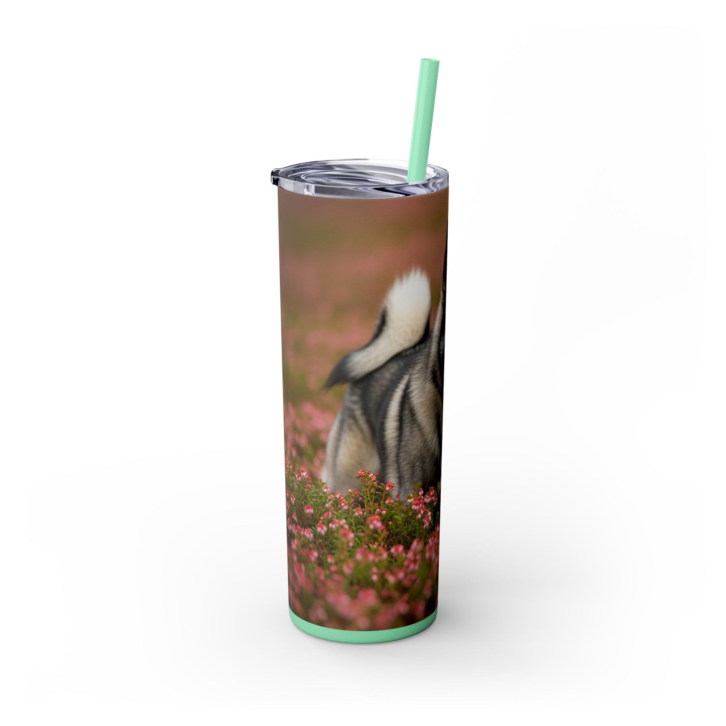 Norwegian Elkhound Tumbler with Straw, 20oz