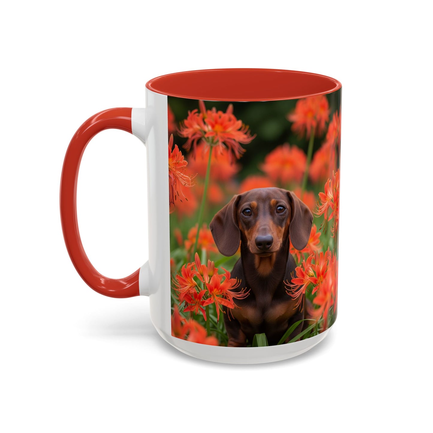 Dachshund Accent Coffee Mug - Perfect Gift for Dog Lovers