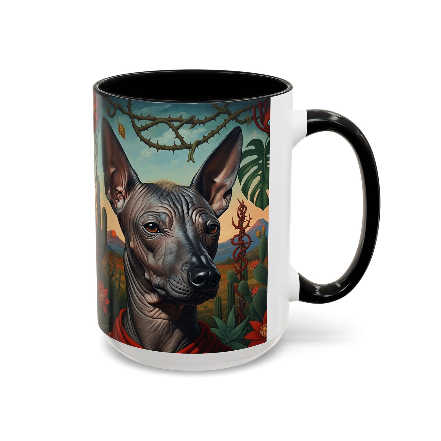 Xoloitzcuintli Accent Coffee Mug - Perfect Gift for Dog Lovers