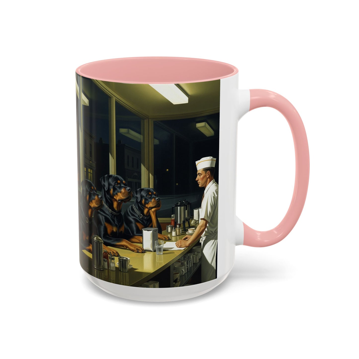 Rottweiler Accent Coffee Mug - Perfect Gift for Dog Lovers
