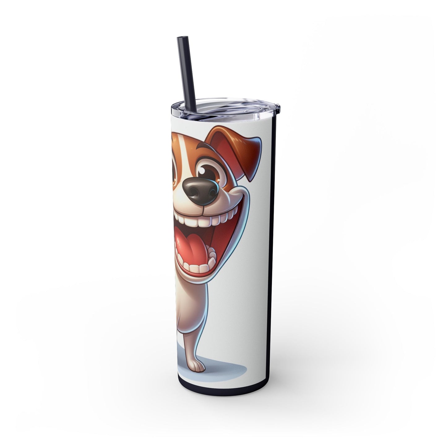 Teddy Roosevelt Terrier Tumbler with Straw, 20oz