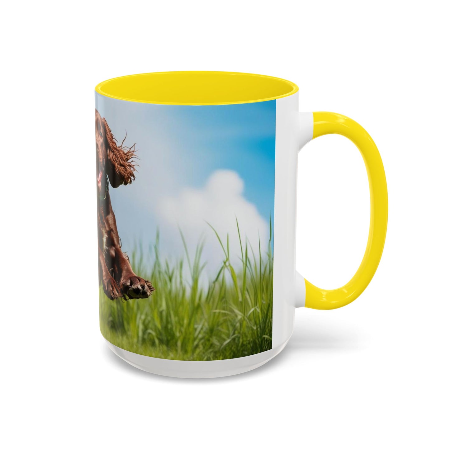 Irish Water Spaniel Accent Coffee Mug - Perfect Gift for Dog Lovers