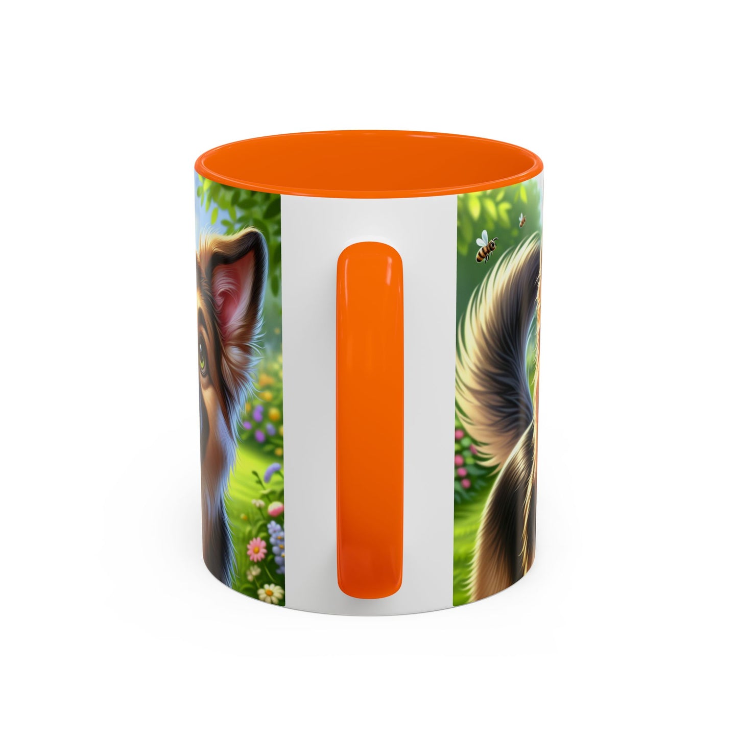 German Shepherd Accent Coffee Mug - Perfect Gift for Dog Lovers