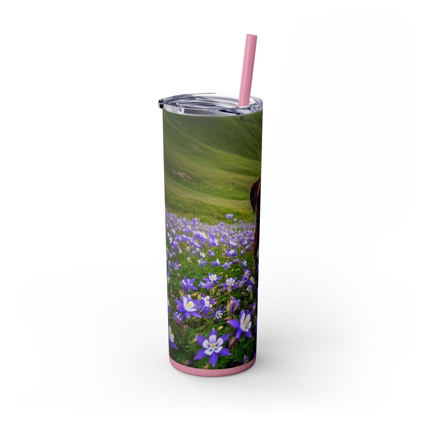 Boxer Tumbler with Straw, 20oz