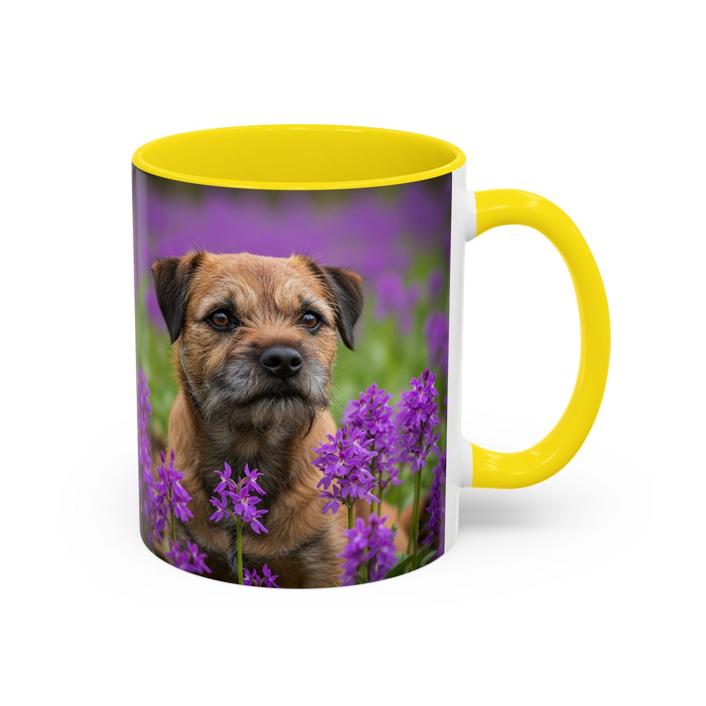 Border Terrier Accent Coffee Mug - Perfect Gift for Dog Lovers