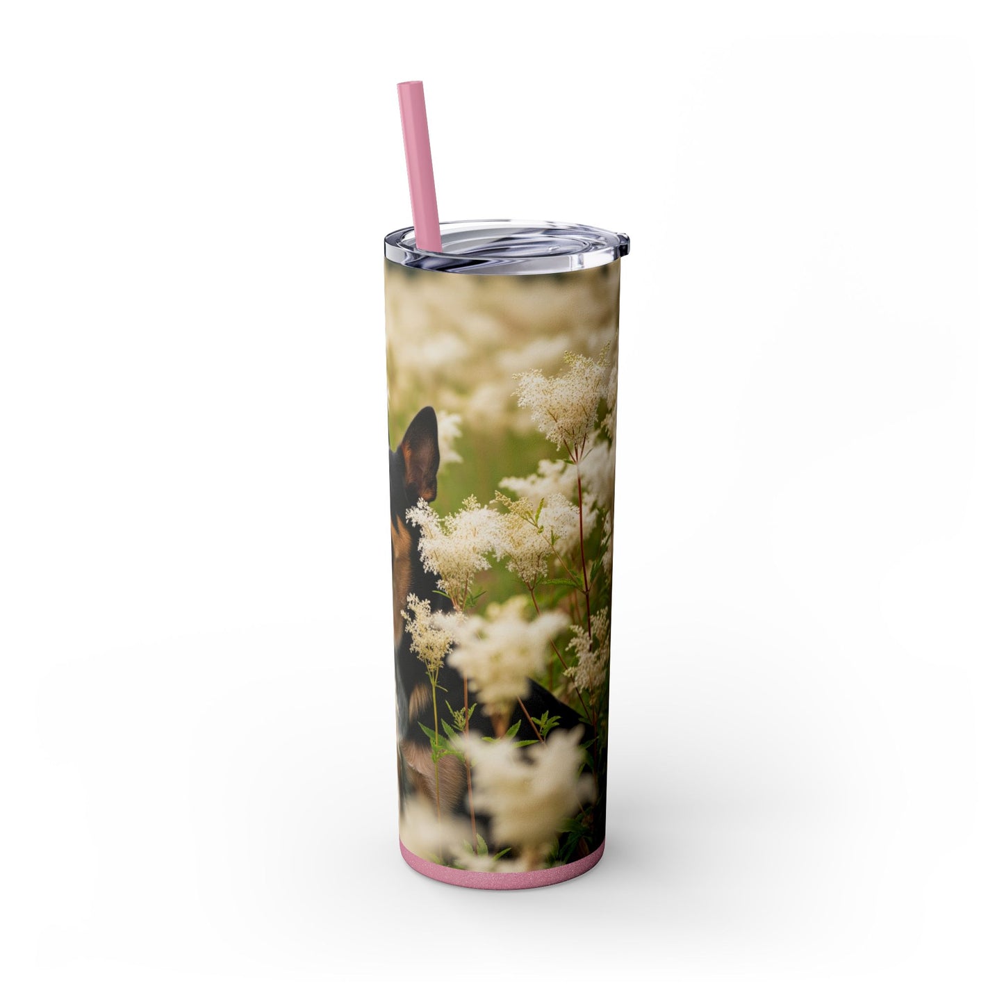 Lancashire Heeler Tumbler with Straw, 20oz