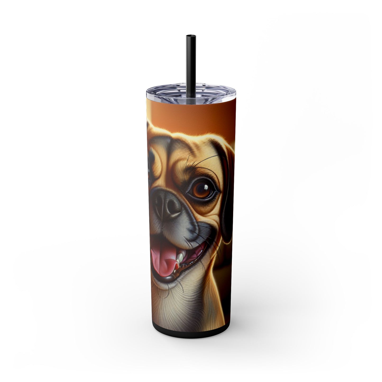 Puggle Tumbler with Straw, 20oz