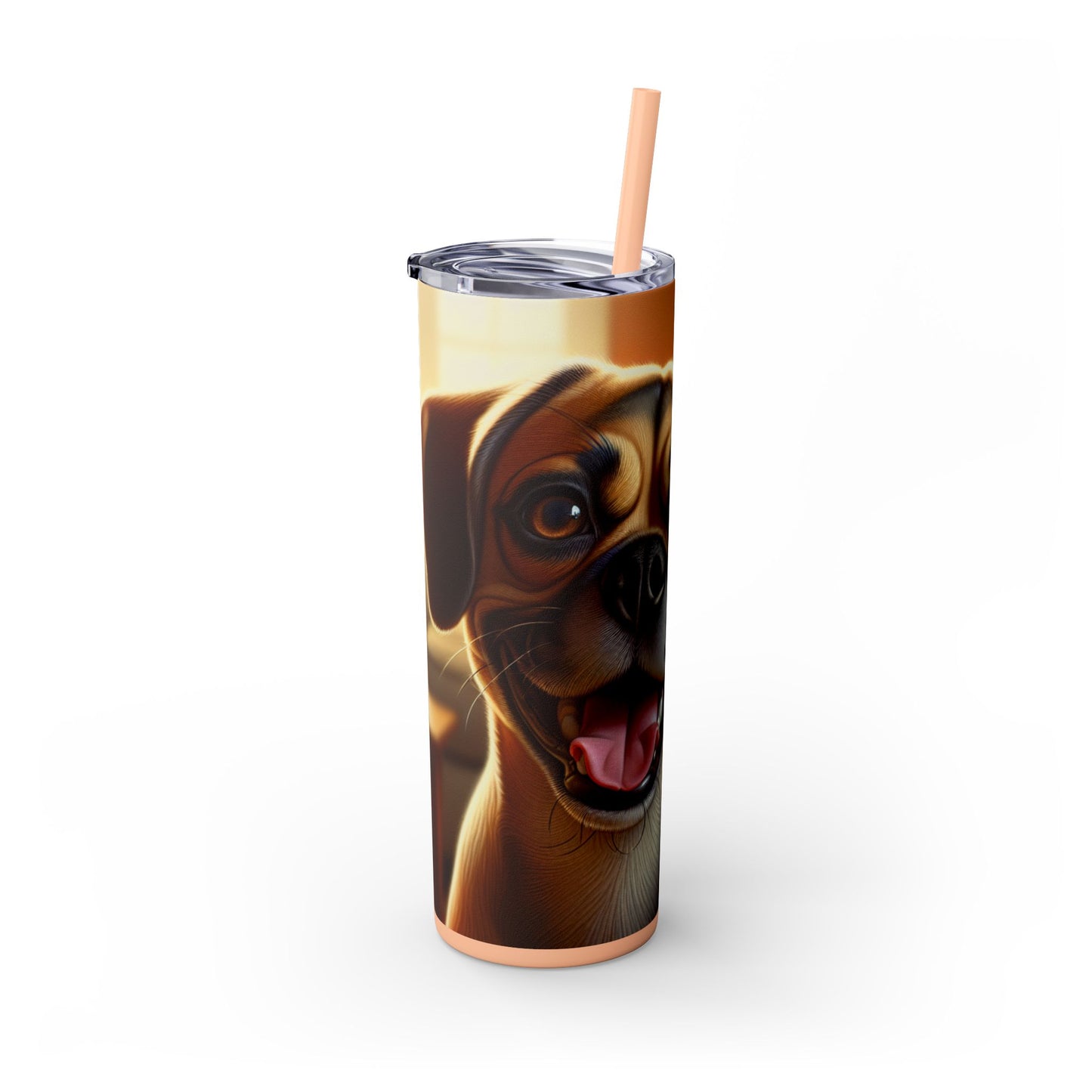 Puggle Tumbler with Straw, 20oz