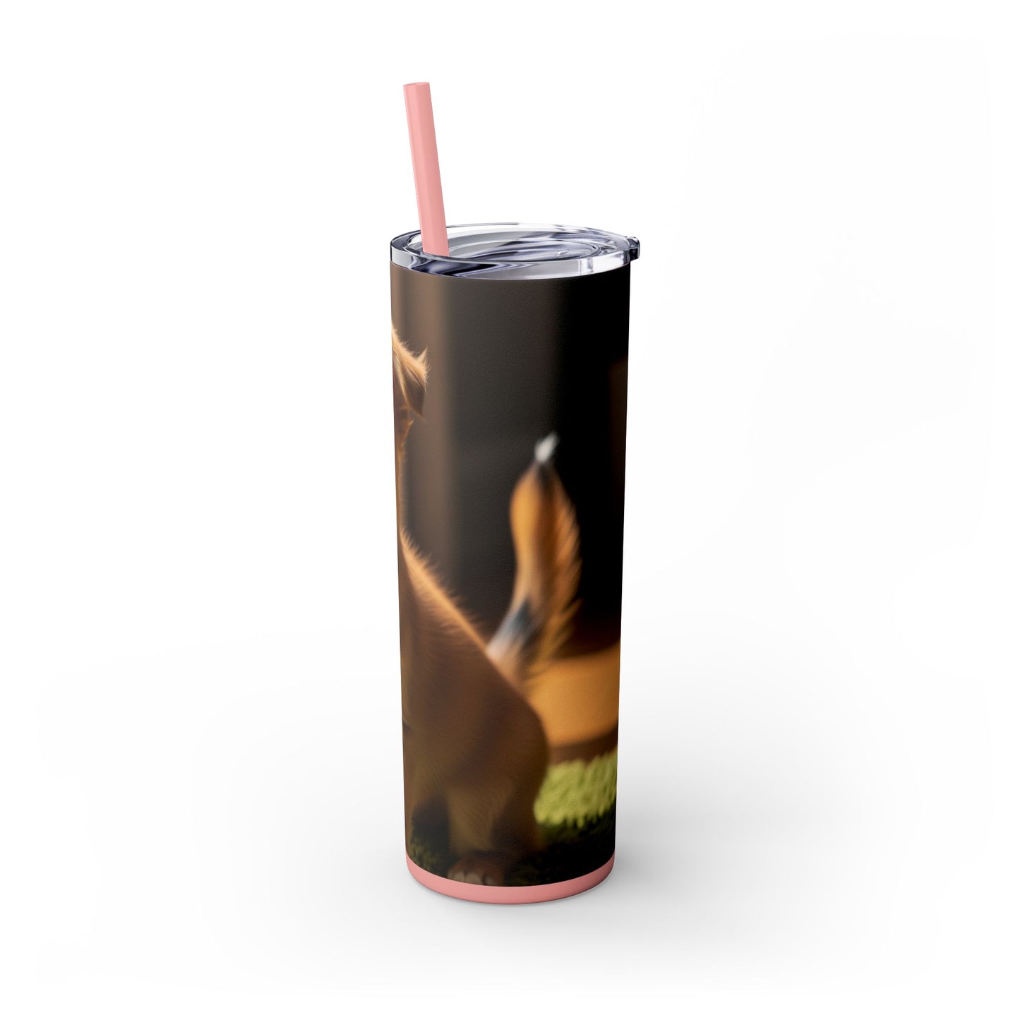 Toi Leo Tumbler with Straw, 20oz