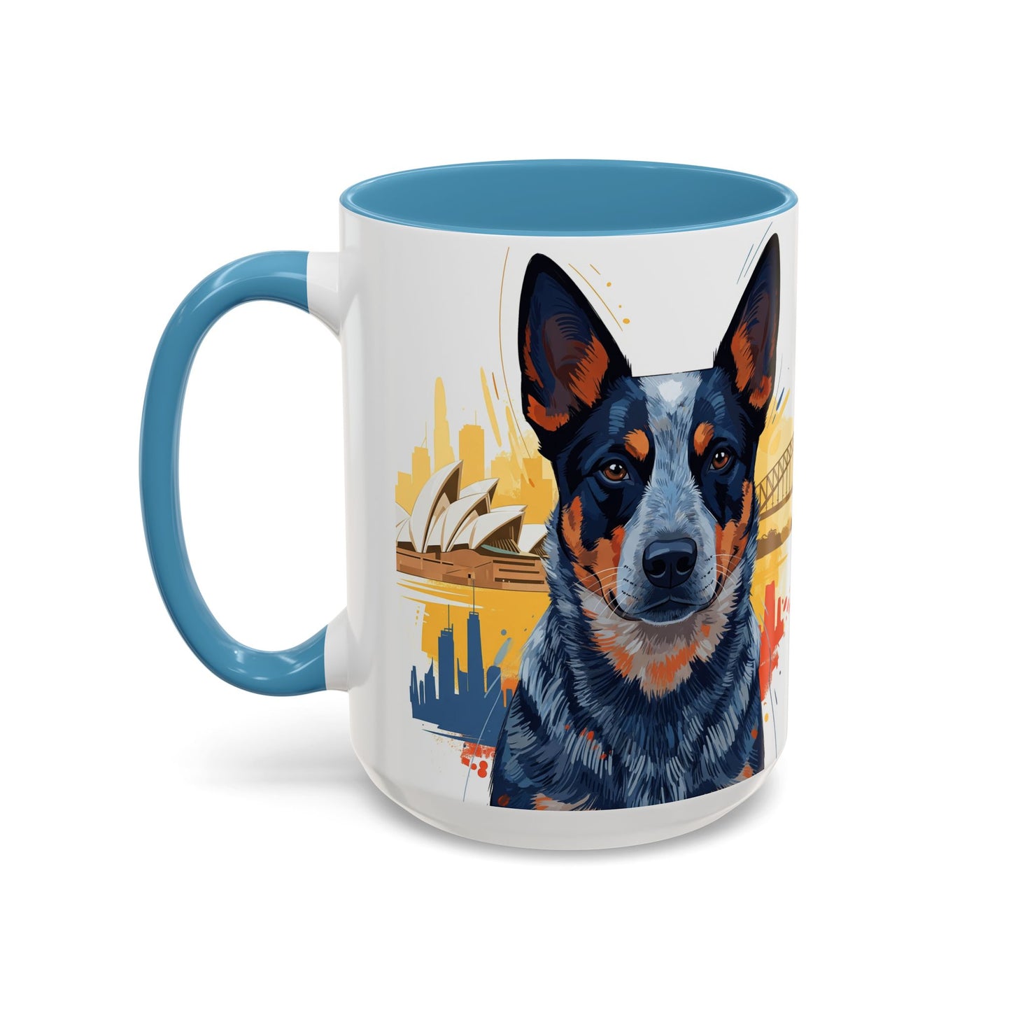 Australian Cattle Dog Accent Coffee Mug - Perfect Gift for Dog Lovers