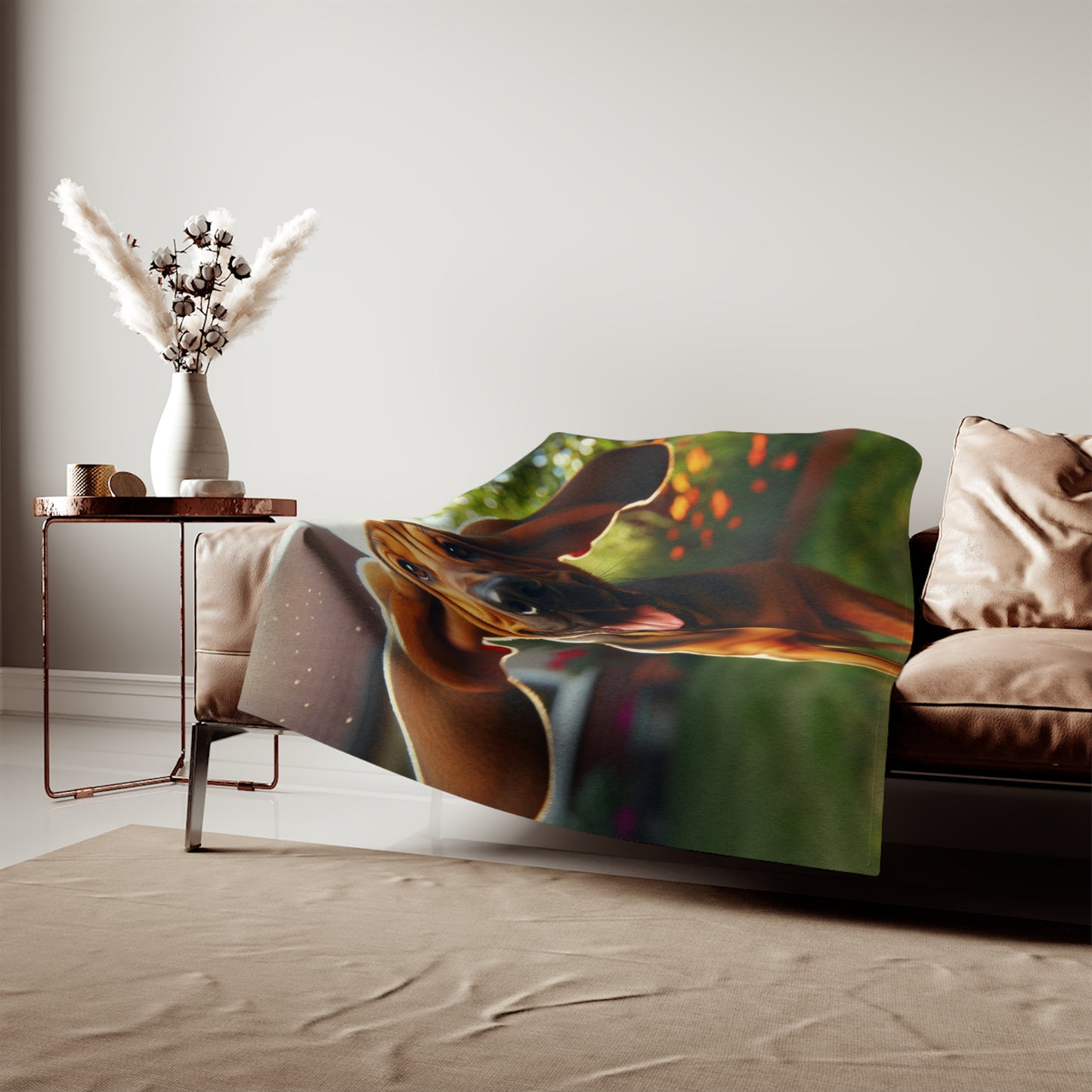 Bloodhound Sweatshirt Blanket