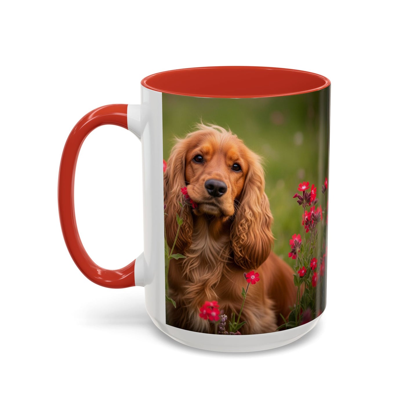Cocker Spaniel Accent Coffee Mug - Perfect Gift for Dog Lovers
