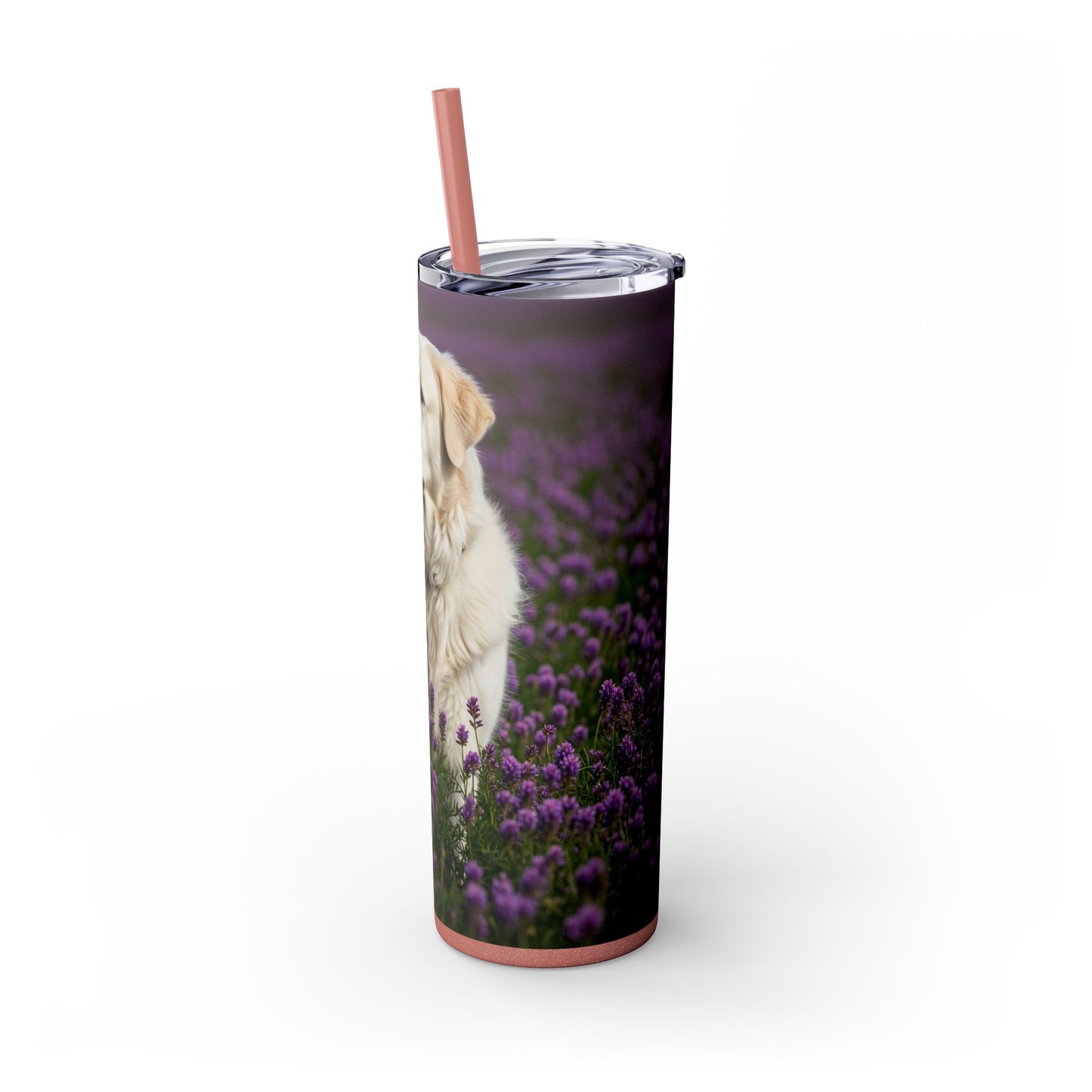 Kuvasz Tumbler with Straw, 20oz