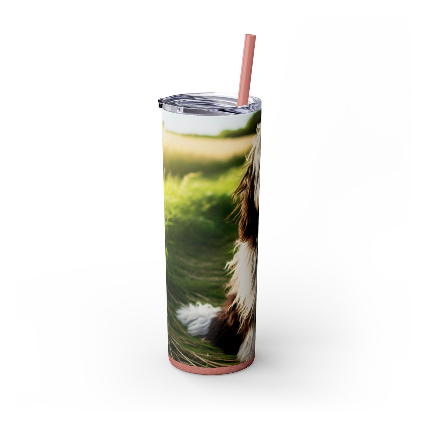 Schapendoes Tumbler with Straw, 20oz