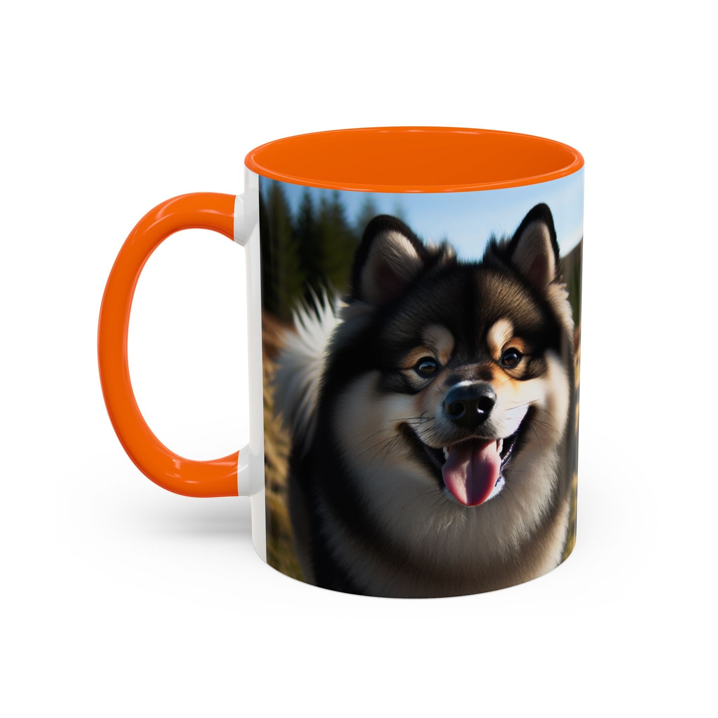 Norwegian Buhund Accent Coffee Mug - Perfect Gift for Dog Lovers
