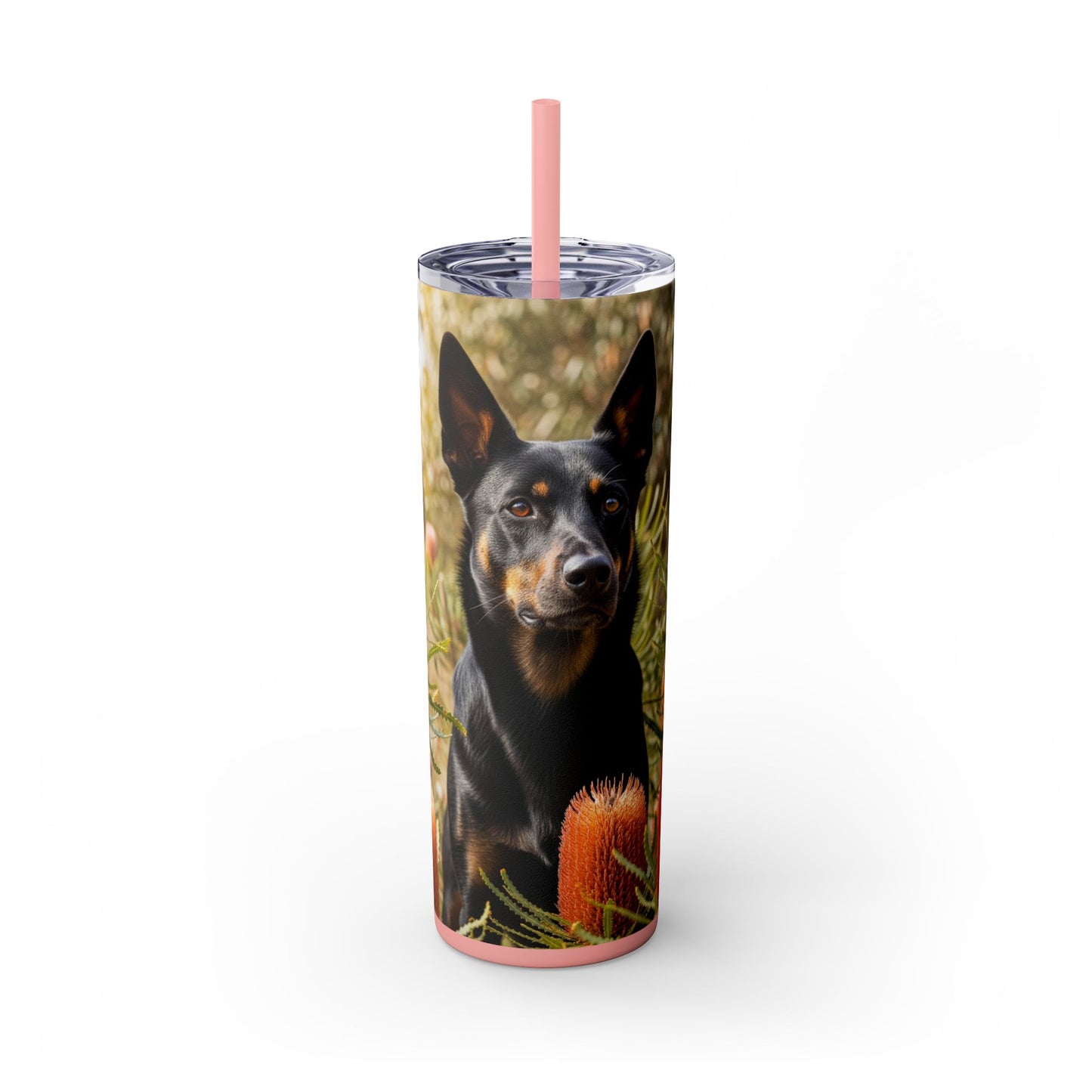 Working Kelpie Tumbler with Straw, 20oz