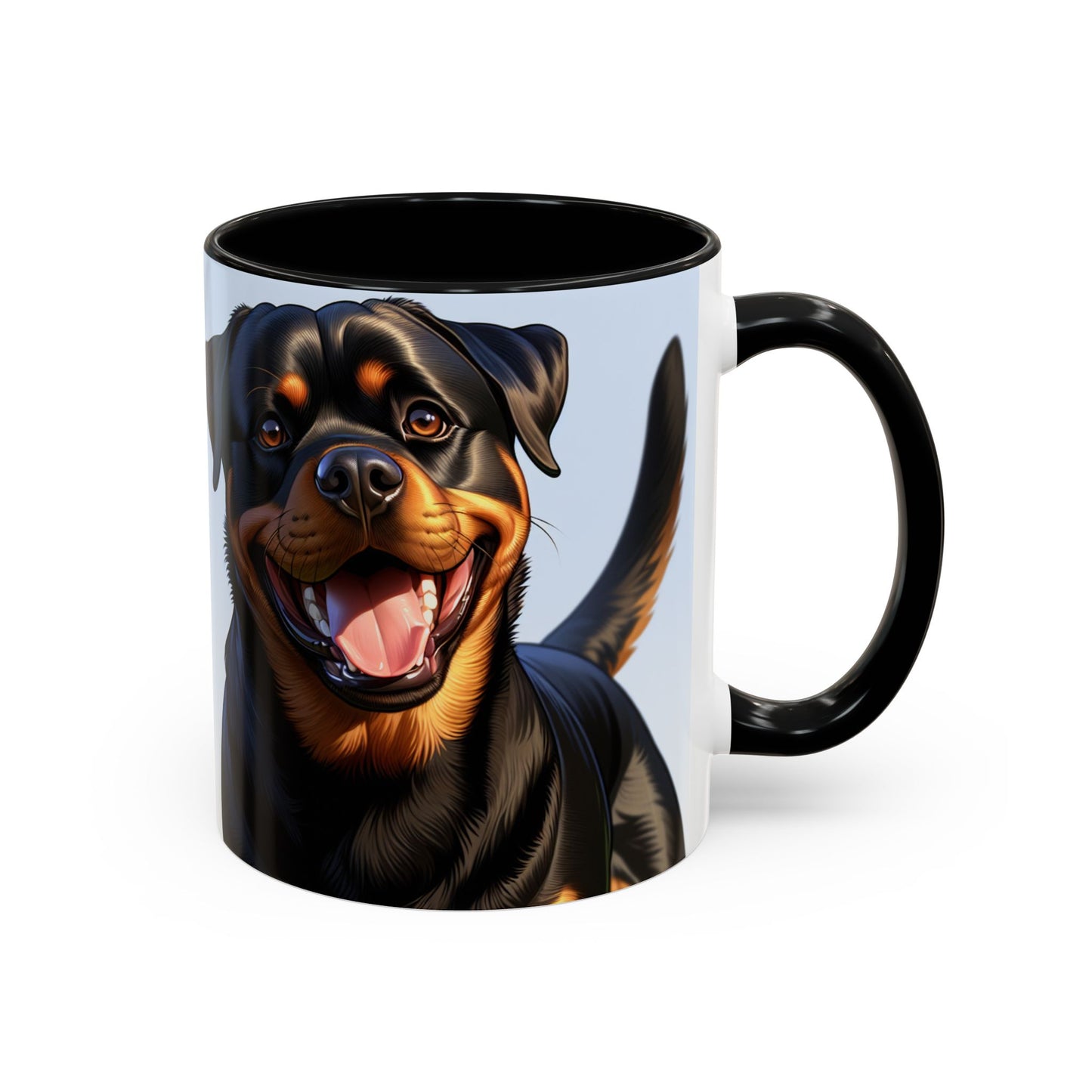 Rottweiler Accent Coffee Mug - Perfect Gift for Dog Lovers