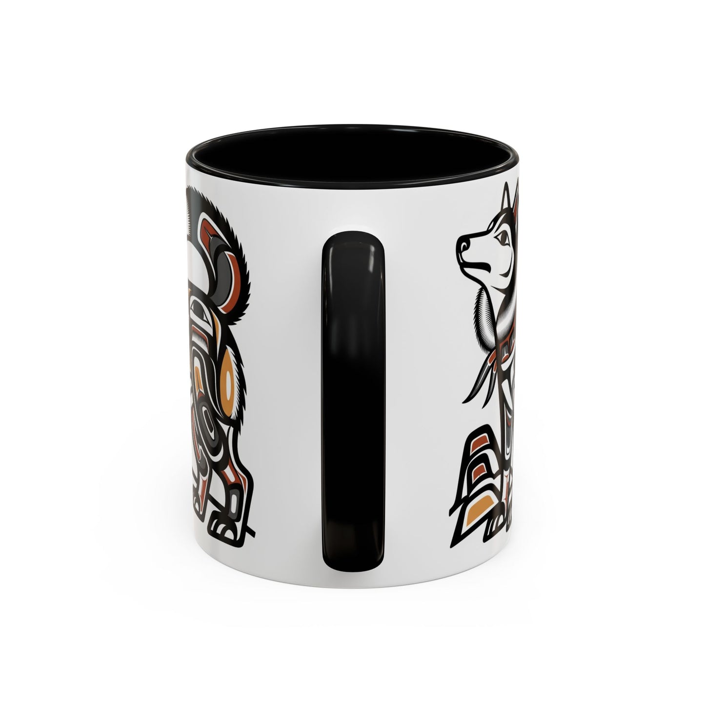 Siberian Husky Accent Coffee Mug - Perfect Gift for Dog Lovers