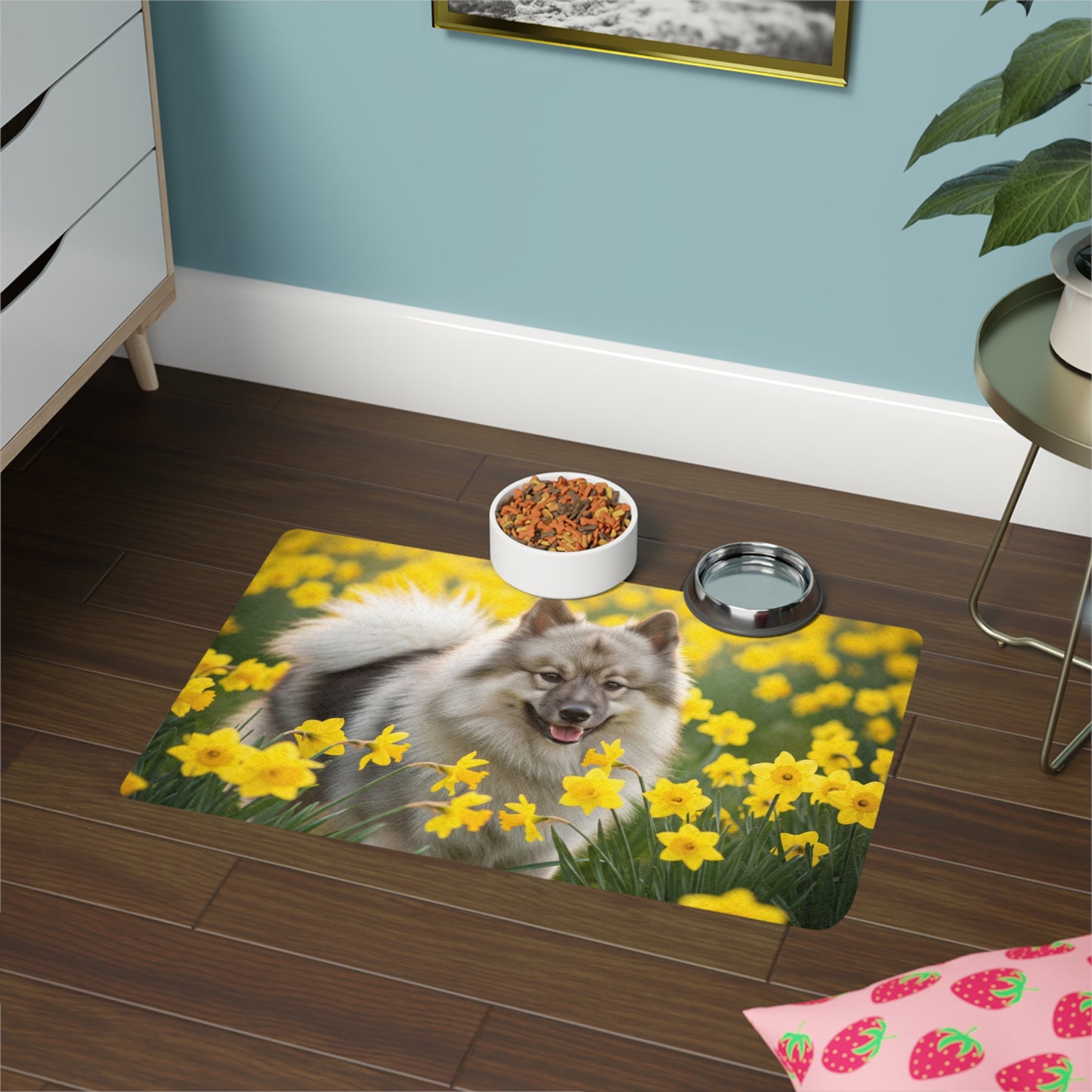 Pet Food Mat (12x18) - Keeshond