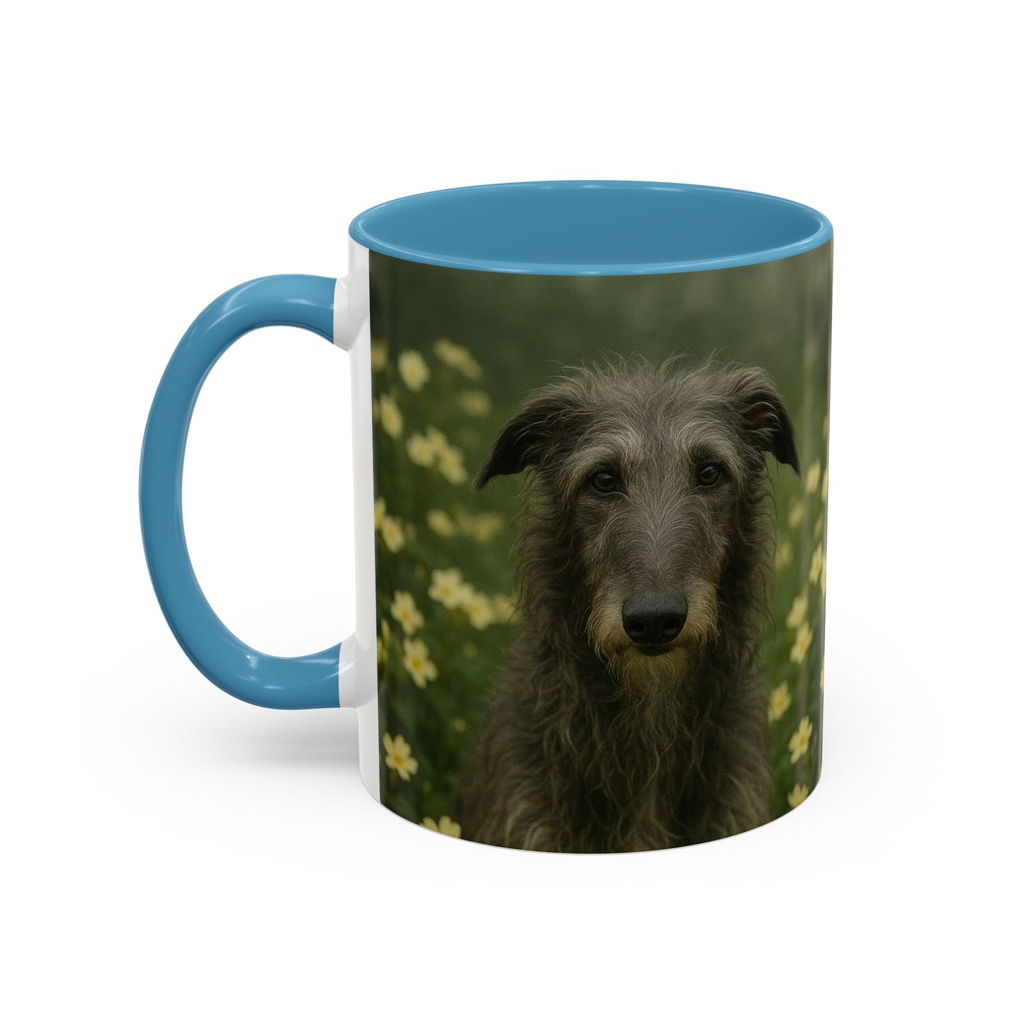 Scottish Deerhound Accent Coffee Mug - Perfect Gift for Dog Lovers