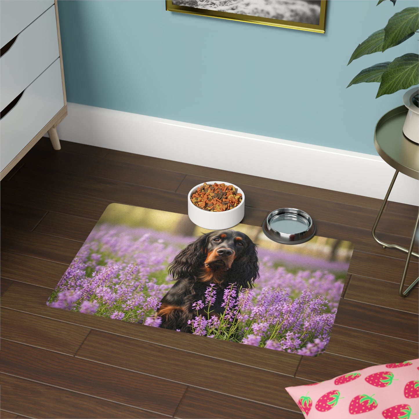 Pet Food Mat (12x18) - Gordon Setter
