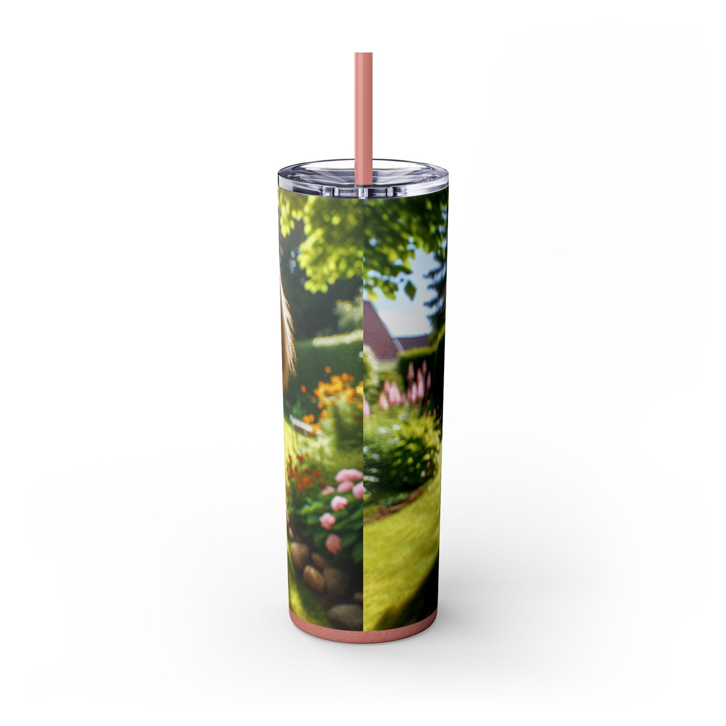 Leonberger Tumbler with Straw, 20oz