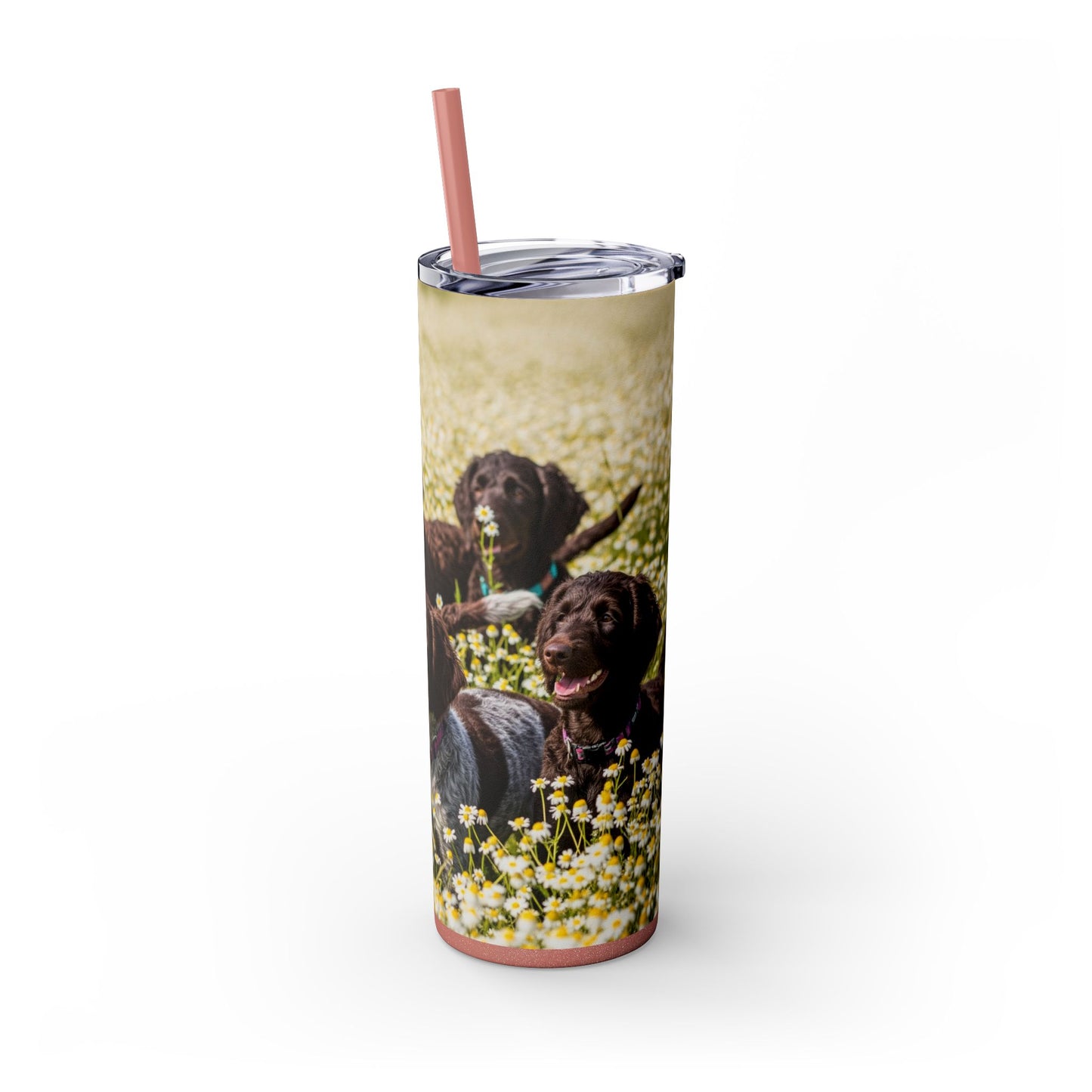 Pudelpointer Tumbler with Straw, 20oz
