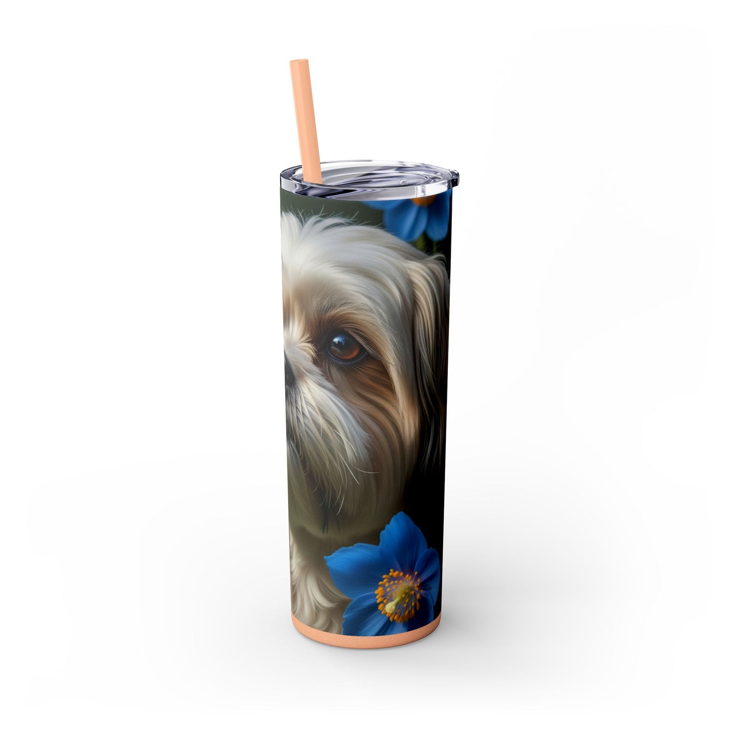 Lhasalier Tumbler with Straw, 20oz