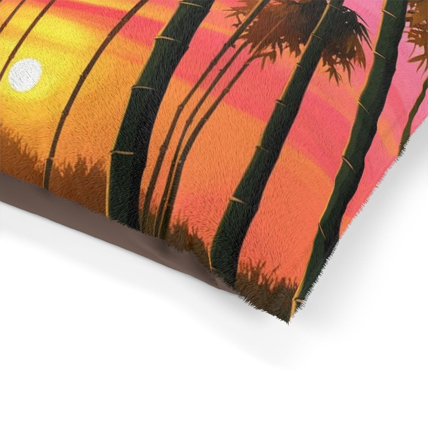 Bamboo Forest Sunrise Pet Bed