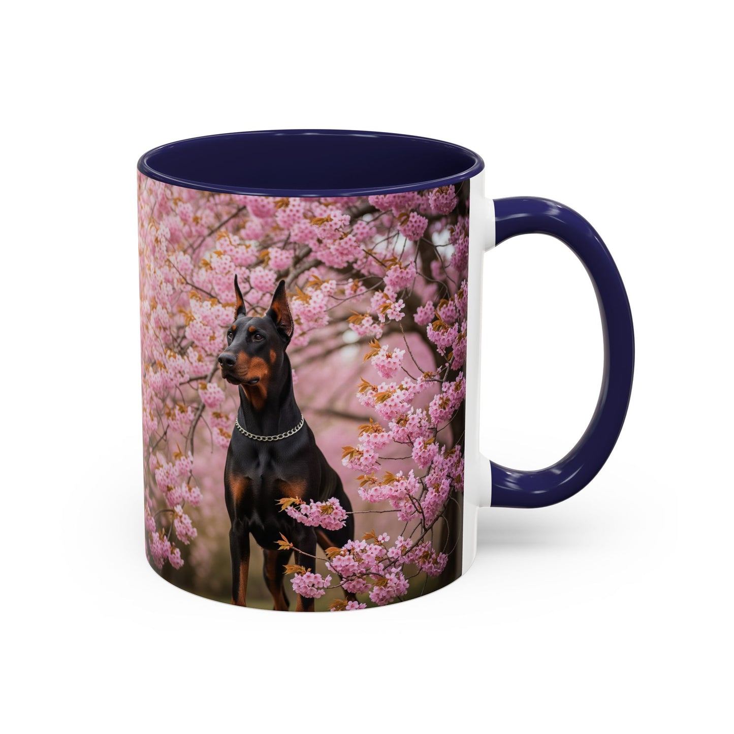 Doberman Accent Coffee Mug - Perfect Gift for Dog Lovers