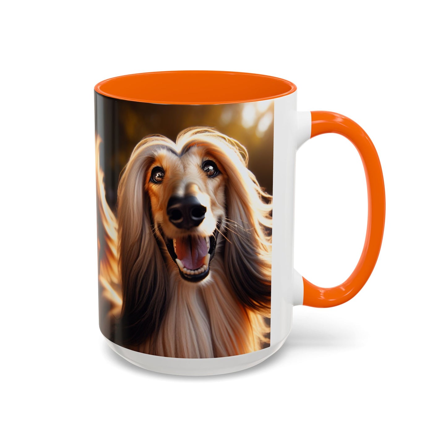 Afghan Hound Accent Coffee Mug - Perfect Gift for Dog Lovers