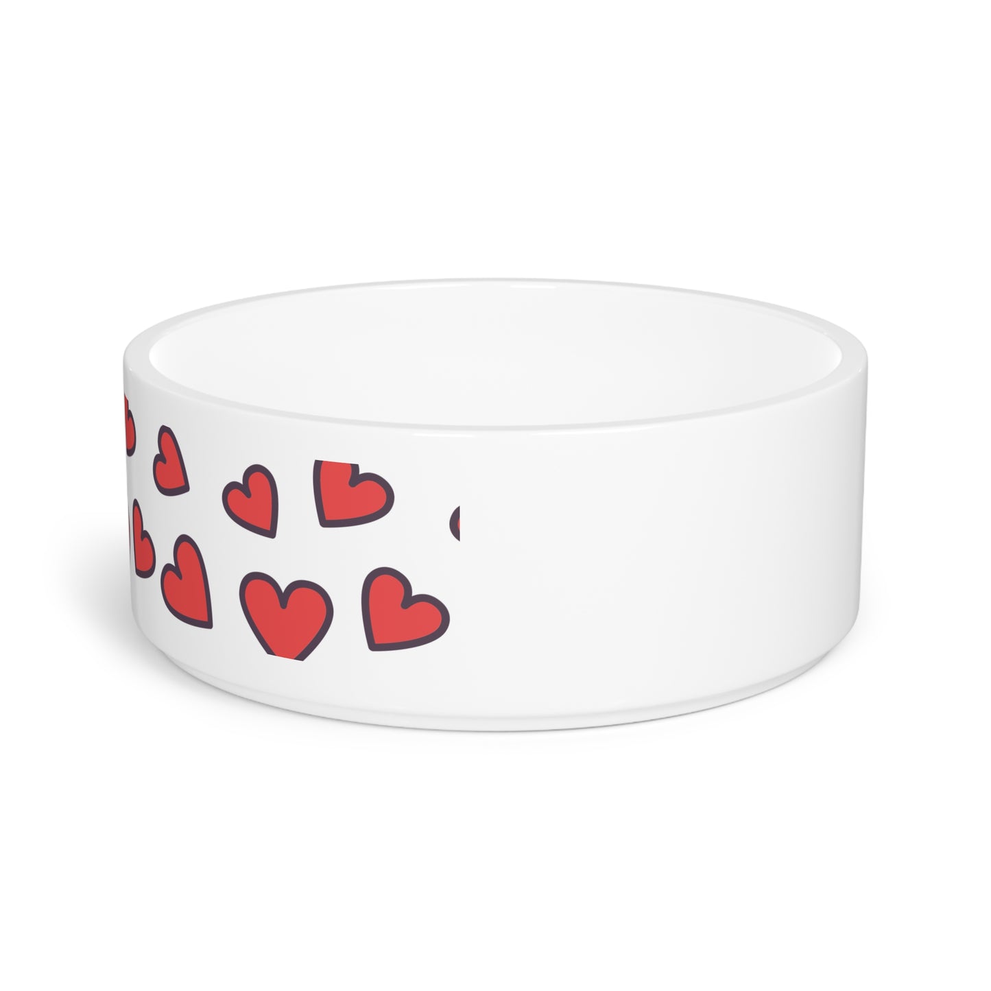 Hearts Pet Bowl
