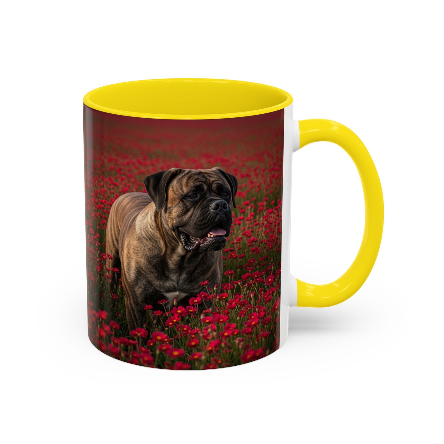 Bullmastiff Accent Coffee Mug - Perfect Gift for Dog Lovers