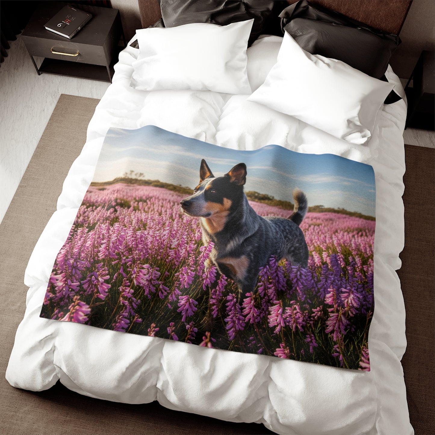 Australian Stumpy Tail Cattle Dog Sweatshirt Blanket