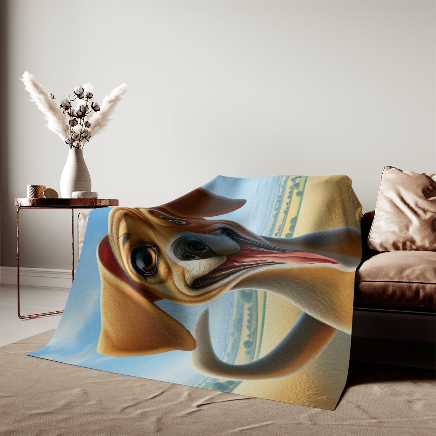 Banjara Hound Sweatshirt Blanket