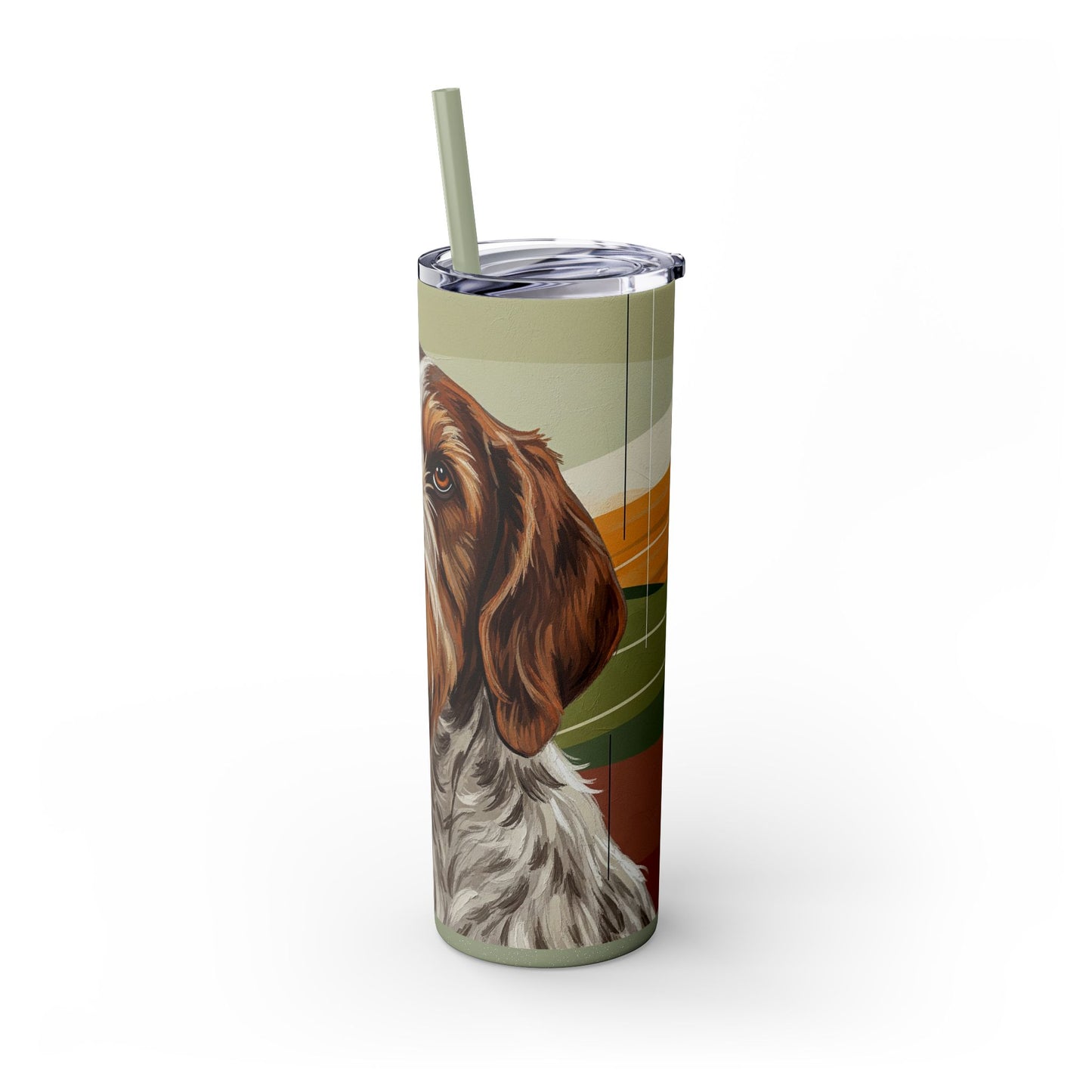 Spinone Italiano Tumbler with Straw, 20oz