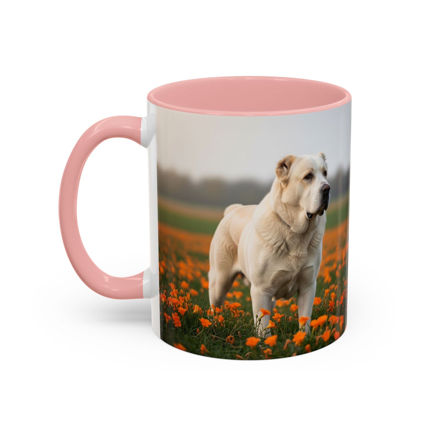 Central Asian Shepherd Dog Accent Coffee Mug - Perfect Gift for Dog Lovers