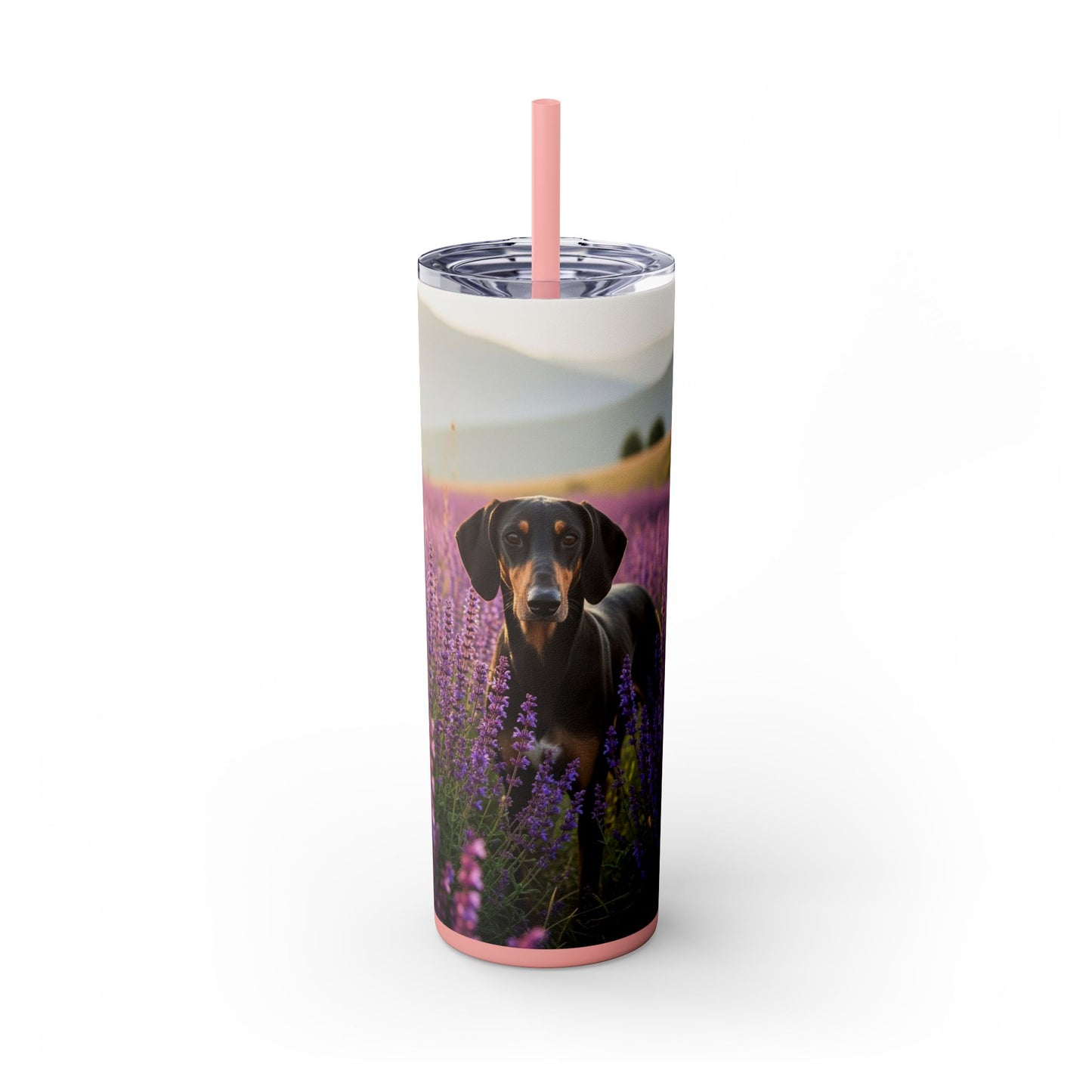 Transylvanian Hound Tumbler with Straw, 20oz