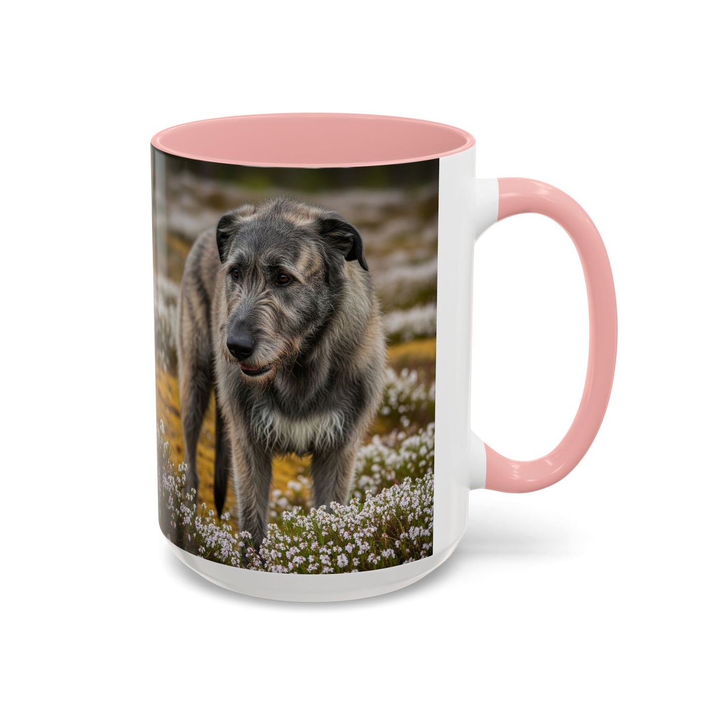 Irish Wolfhound Accent Coffee Mug - Perfect Gift for Dog Lovers
