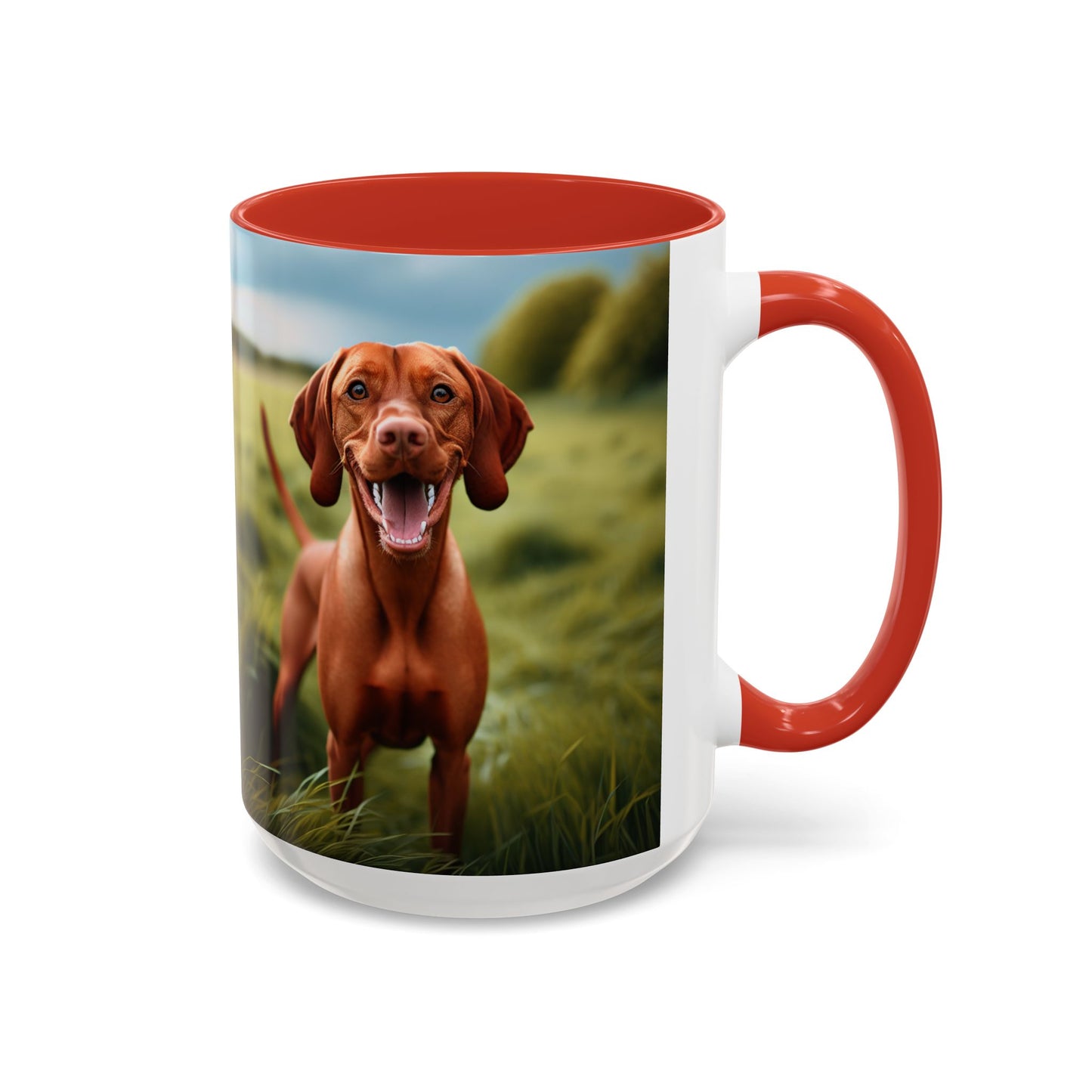 Hungarian Vizsla Accent Coffee Mug - Perfect Gift for Dog Lovers