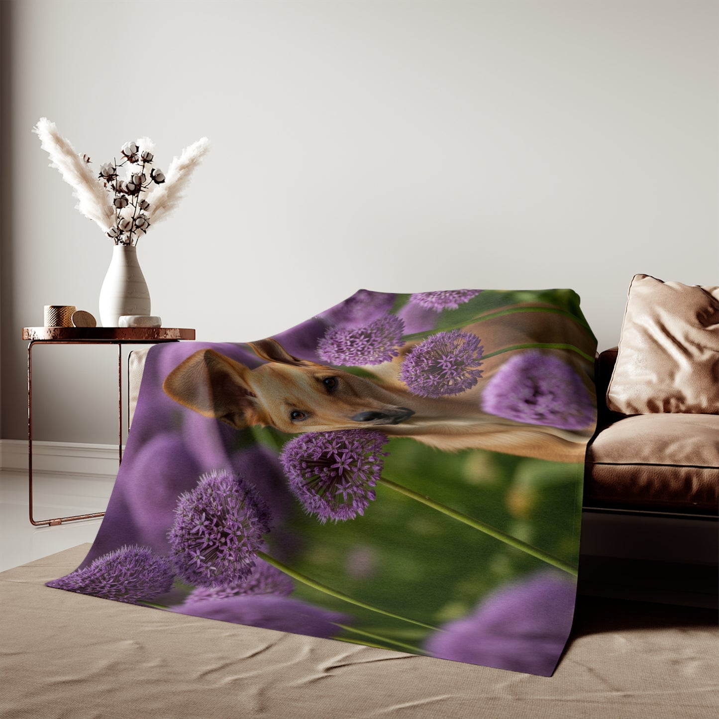 Canaan Dog Sweatshirt Blanket