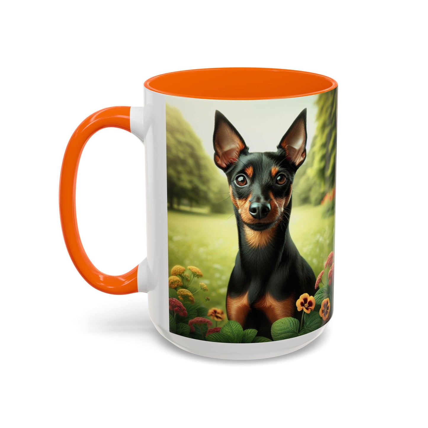 Manchester Terrier Accent Coffee Mug - Perfect Gift for Dog Lovers